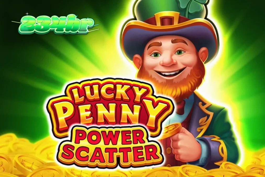 Leprechaun e elementos de sorte em Lucky Penny Power Scatter